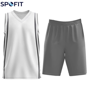 Ensemble d'uniformes de basketball personnalisés sublimés de qualité supérieure, haute performance, en mesh léger, pour jeunes et adultes - Product Image 1