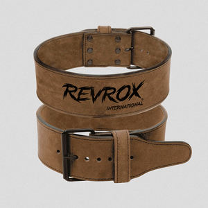 เข็มขัดยกน้ำหนักหนัง Amara ขนาด 10 มม. แบบเดี่ยว สำหรับยกน้ำหนักเดดลิฟท์ ซิทอัพ ออกกำลังกายในยิม ช่วยพยุงหลัง - Product Image 4