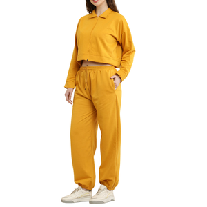 Conjunto Deportivo de Primavera para Hombre, Estilo OEM, Sudadera Corta con Cremallera y Pantalones, 2 Piezas, para Entrenamiento, Ropa Ecológica de Moda - Product Image 2