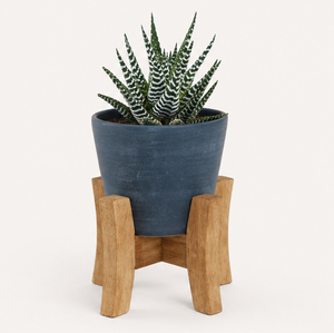 Eco-Friendly Solid Wood Plant <b>Stand</b> for Indoor Flower <b>Pots</b> Modern Natural Wood Display Holder for Tabletop and Living Room Decor - Product Image 5