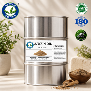 Ajowain (Trachyspermum Ammi) <b>Essential</b> <b>Oil</b> Bulk Steam Distilled Ajwain Seed <b>Oil</b> 100% Pure & Natural - For Personal Care Products - Product Image 3