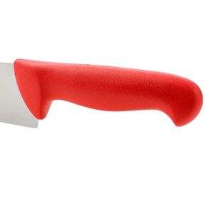 Cuchillos de Cocina Red Grip con Hoja Plateada en Punta y Mango Curvo Cómodo para Picar Verduras y Alimentos Cotidianos - Product Image 4