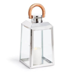 Vente en gros de lanternes en métal et en verre avec finition noire mate, style moderne, lanternes à bougies pour l'extérieur, fabrication artisanale personnalisée - Product Image 6