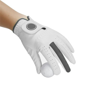 Guantes de golf personalizables de cuero genuino para hombre, transpirables, de dedo completo, para mano izquierda o derecha, suaves y puros. - Product Image 4