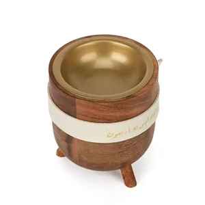 Quemador de Incienso de Madera Personalizado de Diseño Moderno, Estilo Oriental, Ecológico, para Uso Religioso, Quemador de Incienso Bakhoor - Product Image 6