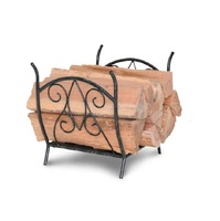 Porte-bûches en métal au design moderne, très demandé, pour le rangement du bois, avec couleur et dimensions personnalisables, pour jardin et foyer domestique