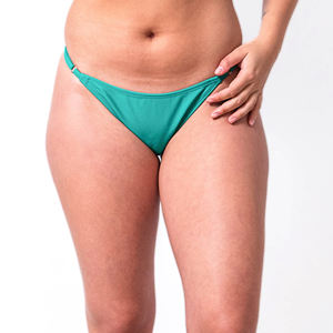 Culotte string transparente invisible ultra-extensible sans couture en forme de V pour femme - Product Image 1