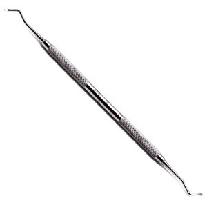 Instruments dentaires de restauration à double extrémité 18W Spoon 1.5mm pour sculpture et remplissage en dentisterie restauratrice - Product Image 1