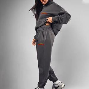 Nuevo Conjunto Deportivo de Moda para Mujer, Traje de Chándal de Invierno, Pantalones Deportivos, Ropa Deportiva de Dos Piezas, Antibacteriano, Peso Medio - Product Image 1