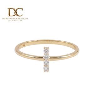 Designer Lab Grown Diamond 14KT Solid Yellow Gold Engagement <b>Ring</b> with IGI Certified Brilliant Cut Luxury Wedding Women Jewelry - Product Image 1