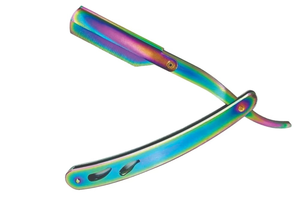 Depiladora de Cejas 2026 Multi-Plegable de Acero Inoxidable con Punta Inclinada y Mango Tradicional - Product Image 2