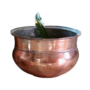 Maceta decorativa de Metal, maceta de forma redonda, decoración de Hotel para el hogar, maceta de cobre de lujo, decoración de jardín para el hogar - Product Image 6