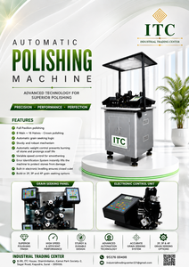 Máquina Automática de Pulido de Diamantes ITC, Procesamiento de Metal CNC con Panel de Control Táctil - Product Image 5