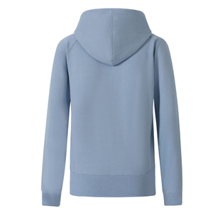 Sudadera con capucha de forro polar para mujer, 420GSM, al por mayor, diseño personalizado, manga raglán, cierre de cremallera, cuello redondo, para gimnasio - Product Image 6