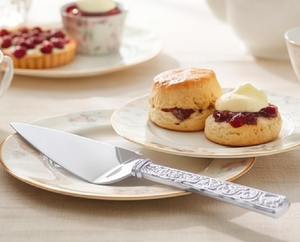 Handmade Cake Server Set Stainless Steel Silverware Cake <b>Tools</b> Ideal for Kitchenware Parties Weddings and Anniversaries - Product Image 5