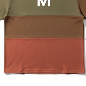 T-shirt Boxy Tendance Mode Homme Coupe Ample Oversize Épaules Tombantes Streetwear Impression Graphique Personnalisée Coton Uni - Product Image 3