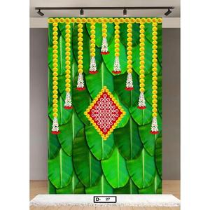Bannière numérique multicolore imprimée 5x8 pieds pour événements culturels, mariages, festivals, décors de scène et présentations - Product Image 2