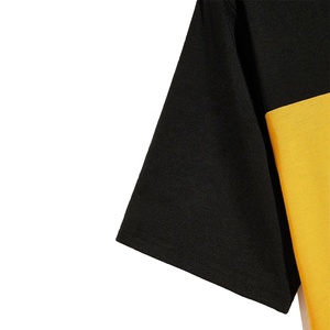 T-shirt col ras-du-cou pour hommes, 100% coton, décontracté, Tennis, grande taille, avec impression de logos, tissu à couleur, vente en gros - Product Image 3