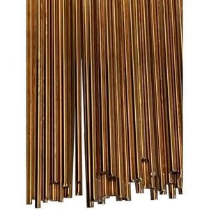 2 pièces Barres en cuivre et zinc pur à 99,995 %, diamètre 3, 8, 10 mm, longueur 4, 100 mm, barre pleine en cuivre nu et alliage Cu-Zn pour l'école - Product Image 6