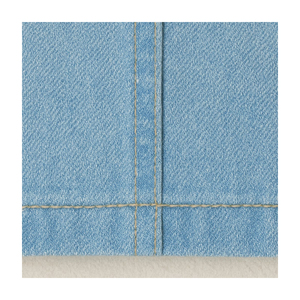 Men's Light Wash Denim Shorts High Waist Straight Leg Casual Summer Cotton Jeans with Pockets Breathable Woven Fabric - Product Image 5