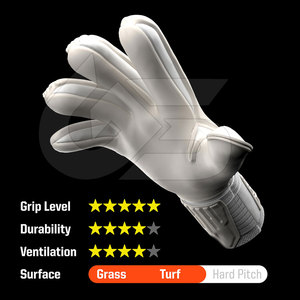 Gants de gardien de but en cuir de qualité supérieure, imperméables, antidérapants, pour l'extérieur, vente en gros - Product Image 4