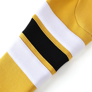 Sweat à capuche de hockey style Alabama State 2026 personnalisé, contrastant or et noir, en molleton de coton, unisexe, vente en gros, fabricant de sweats à capuche - Product Image 5