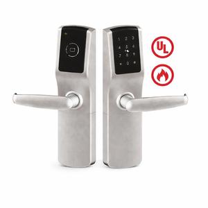 Smart RFID Hotel <b>Lock</b> SS304 Fireproof Door <b>Lock</b> ANSI Mortise UL Certified <b>Key</b> Card <b>Lock</b> for Hotels - Product Image 1