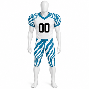 Uniforme de Fútbol Americano Sublimado Transpirable de Alta Calidad y Bajo Precio al por Mayor, Hecho en Pakistán, Servicio OEM - Product Image 1