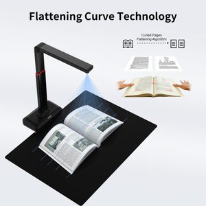 VIISAN <strong>Document</strong> <strong>Scanner</strong> USB Camera Max <strong>A2</strong> Capture 130 Languages OCR Auto-Flatten Deskew Fingerprint Removal Fast <strong>Scanner</strong> - Product Image 3