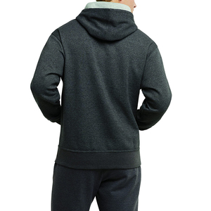 Clush Sports Sajjawal Zipper-Up Regular Fit 100% Cotton Fleece 400g Solid Eco-Friendly Windproof <b>Waterproof</b> Breathable Hoodie - Product Image 3