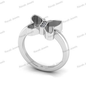 2025 haute qualité en argent Sterling lunette bague vierge réglage avec résine plaquée or femmes cadeau de mariage bijoux composant vierge - Product Image 5