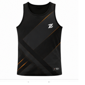 Camiseta Deportiva Negra para Hombre, Modelo Stronger Than Yesterday, Cuello Redondo, Transpirable, Estampada, Sin Mangas, para Gimnasio - Product Image 3