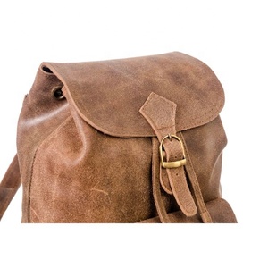 Cowhide Leather <b>Backpack</b> with PC Material Soft and Anti-Theft Multi-Functional Daily Travel Bag with Hair on Cow Print Design - Product Image 4