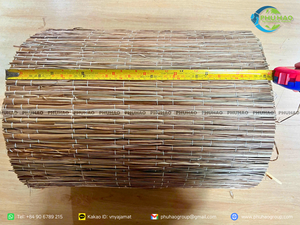 Meilleure vente : Rouleau de tapis en jonc pour la protection des arbres et la couverture des troncs, exporté vers la Corée, le Japon et l'Europe – Produit phare - Product Image 2