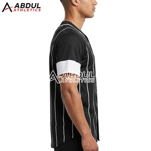 Casual Baseball Jersey Men Breathable Fabric Fit Quick Dry Ideal For Practice And <b>Game</b> Day With Durable Stylish Look - Product Image 6