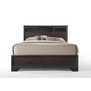 Letto matrimoniale Madison II con finitura espresso - Product Image 3