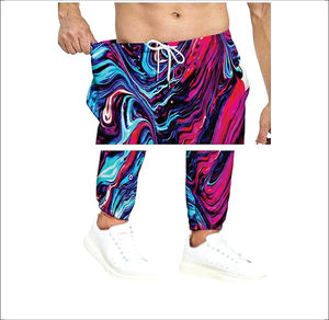 กางเกงวิ่งออกกำลังกายคุณภาพสูงสุด ระบายอากาศได้ดี สินค้ามาแรง เสื้อผ้าผู้ชาย กางเกงขายาวทรงสลิมสำหรับผู้ชาย - Product Image 4