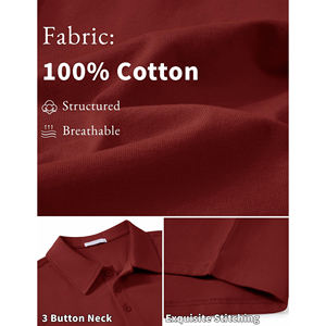 Camisetas Polo para Hombre, Nuevo Diseño, para Verano, en Algodón de Alta Calidad, Corte Relajado, Diferentes Colores, Ropa Casual - Product Image 2