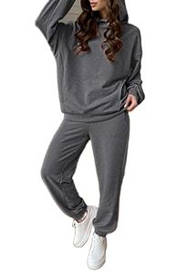 Conjunto Deportivo de 2 Piezas para Hombre, Sudadera con Capucha y Pantalones Jogger de Felpa 100% Algodón, Anti-Pilling, Secado Rápido, Transpirable, para Primavera - Product Image 4