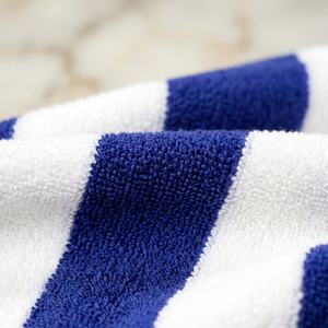 Toalla de Piscina Premium con Rayas Estilo Cabana, 100% Algodón, Gruesa y Absorbente, para Resort o Playa, Cualquier Color, Logotipo Personalizado, Suministros para Hoteles al por Mayor - Product Image 5