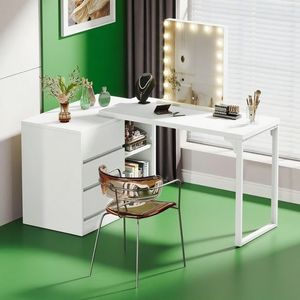 Postazione Trucco Premium Personalizzabile con Cuscino Confortevole, Tavolo da Trucco Durevole ed Elegante - Product Image 2