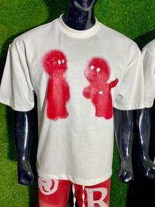 เสื้อยืดผู้ชายแบบลำลองใส่กลางแจ้งผ้าคอตตอน/ใยไม้ไผ่ระบายอากาศแขนสั้นลายตารางขนาด200กรัม - Product Image 2