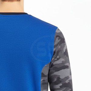 Sweat-shirt en tricot pour homme, 100% coton, respirant, écologique, coupe classique, vêtements décontractés d'hiver - Product Image 5