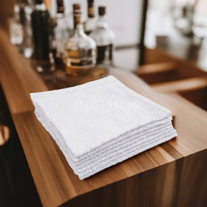 Ordering <b>For</b> <b>Sale</b> 16x19 Cotton Ribbed Commercial Bar <b>Mops</b> 32 oz Bleached White Restaurant Kitchen Cleaning Cloths from Indian Fa - Product Image 1