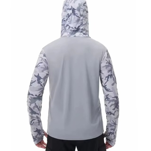 Nouveauté : Sweat à capuche unisexe en tissu 100 % polyester et coton de bambou – Dernier design, confortable, avec protection UPF 50+ anti-UV sur le devant - Product Image 6