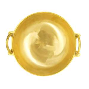 Ensemble de kadai au design moderne, de qualité supérieure, en métal bronze Kansa pour le camping - Product Image 3