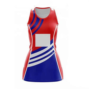 Custom Team Netball Uniform Printed Breathable Polyester Fabric Windproof Quick Dry <b>Athletic</b> Training Match Jersey Set - Product Image 1