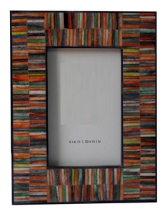 Antique Black Resin Handmade Letterpress Printed Photo <b>Frame</b> High Quality Customizable ODM Sizes 4x4 4x6 5x7 8x10 Inches - Product Image 3