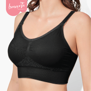 Sujetador Deportivo Inalámbrico para Maternidad, Tallas S-XL, Venta al por Mayor, Copa Completa, Espalda en U, Transpirable, Sin Costuras, Manos Libres, para Extracción de Leche Materna - Product Image 1