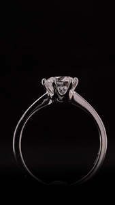 Round Diamond Solitaire <b>Ring</b> - Product Image 2